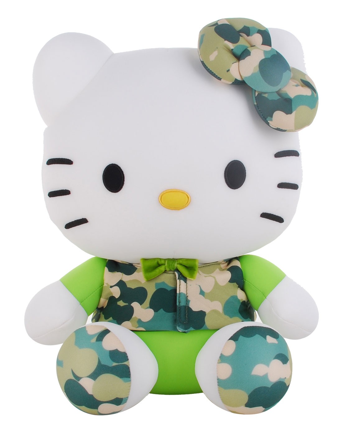 hellokitty系列玩具专场hellokitty迷彩凯蒂猫-绿色33cmkpl3210-d