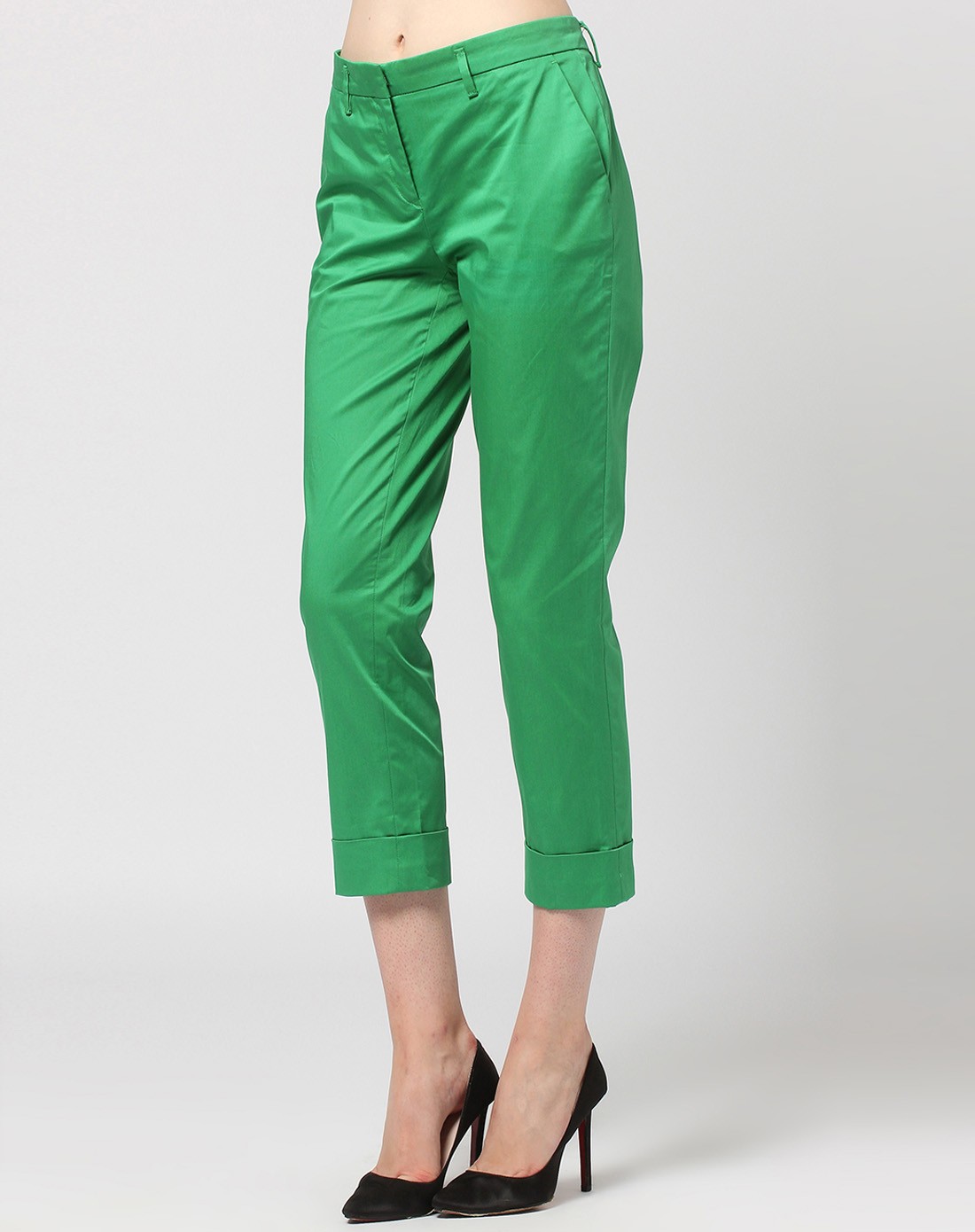 gant男女装女士草绿色休闲裤12s414497-305_唯品会