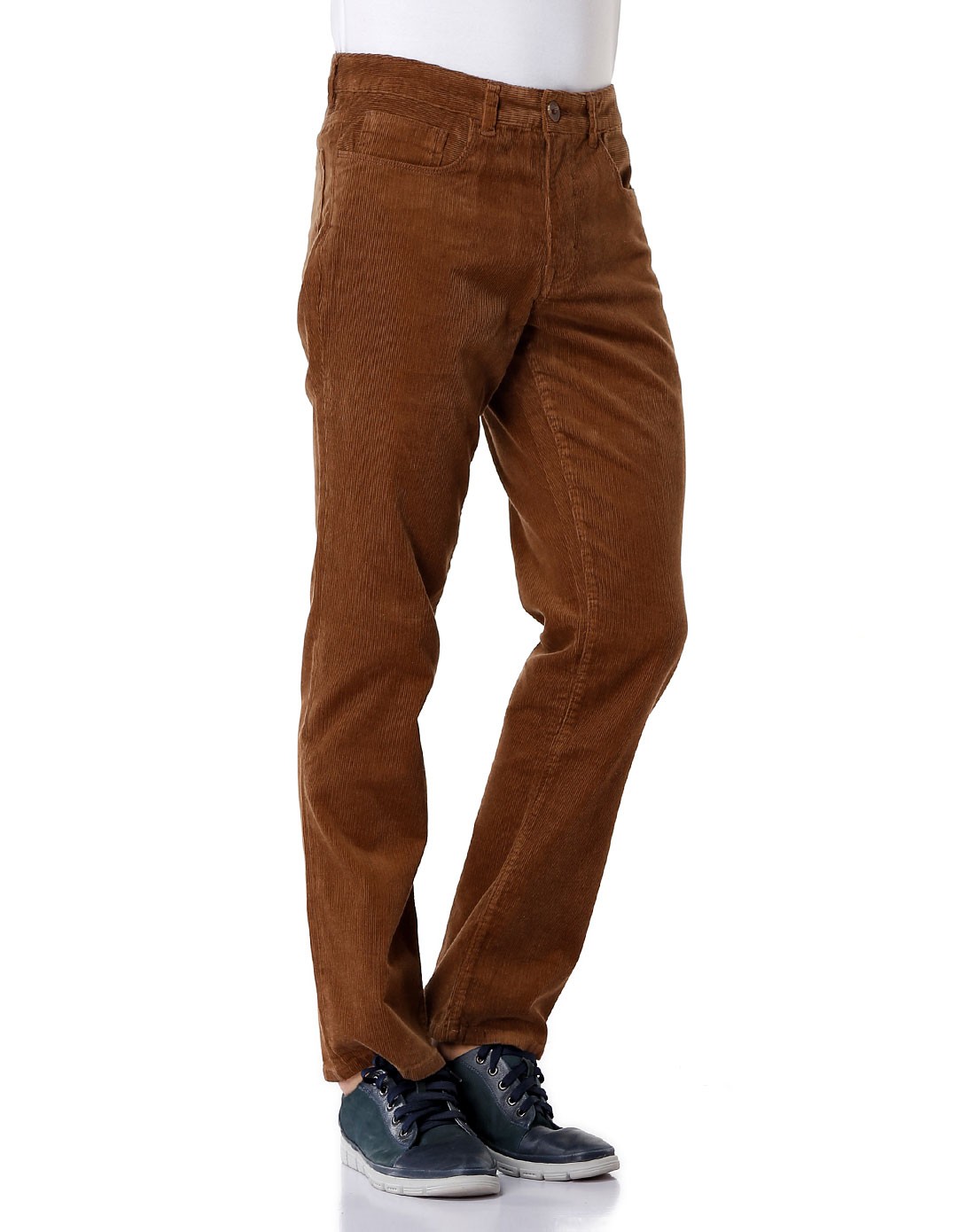 男款咖啡色休闲长裤 生活系列