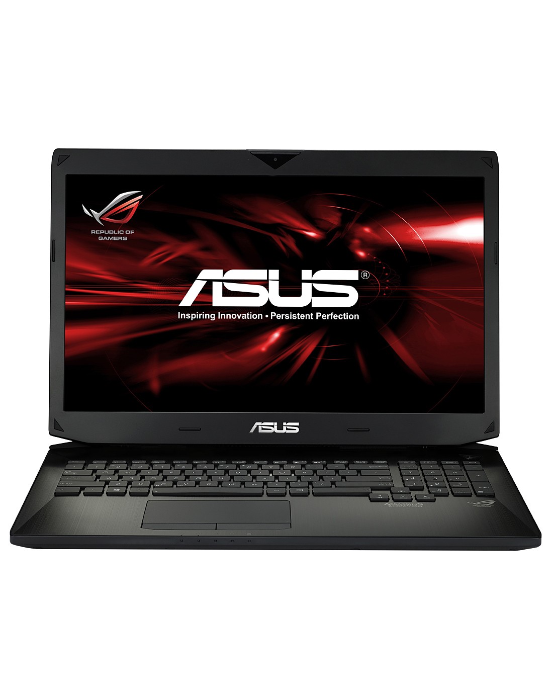 华硕g750 笔记本电脑 win8系统黑色