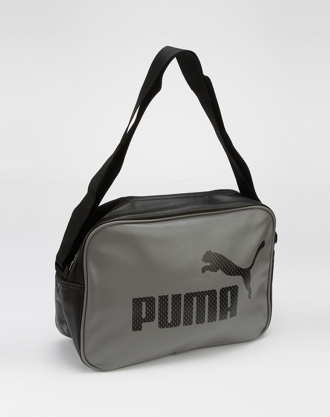 彪马puma男士专场-黑/灰色时尚个性斜挎包