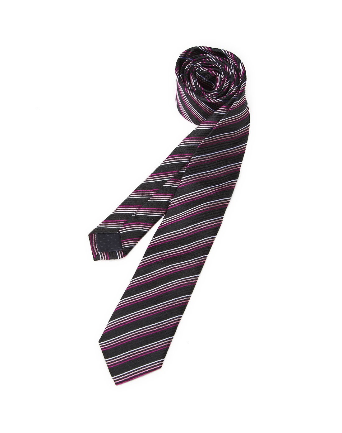黑/紫色时尚百搭领带