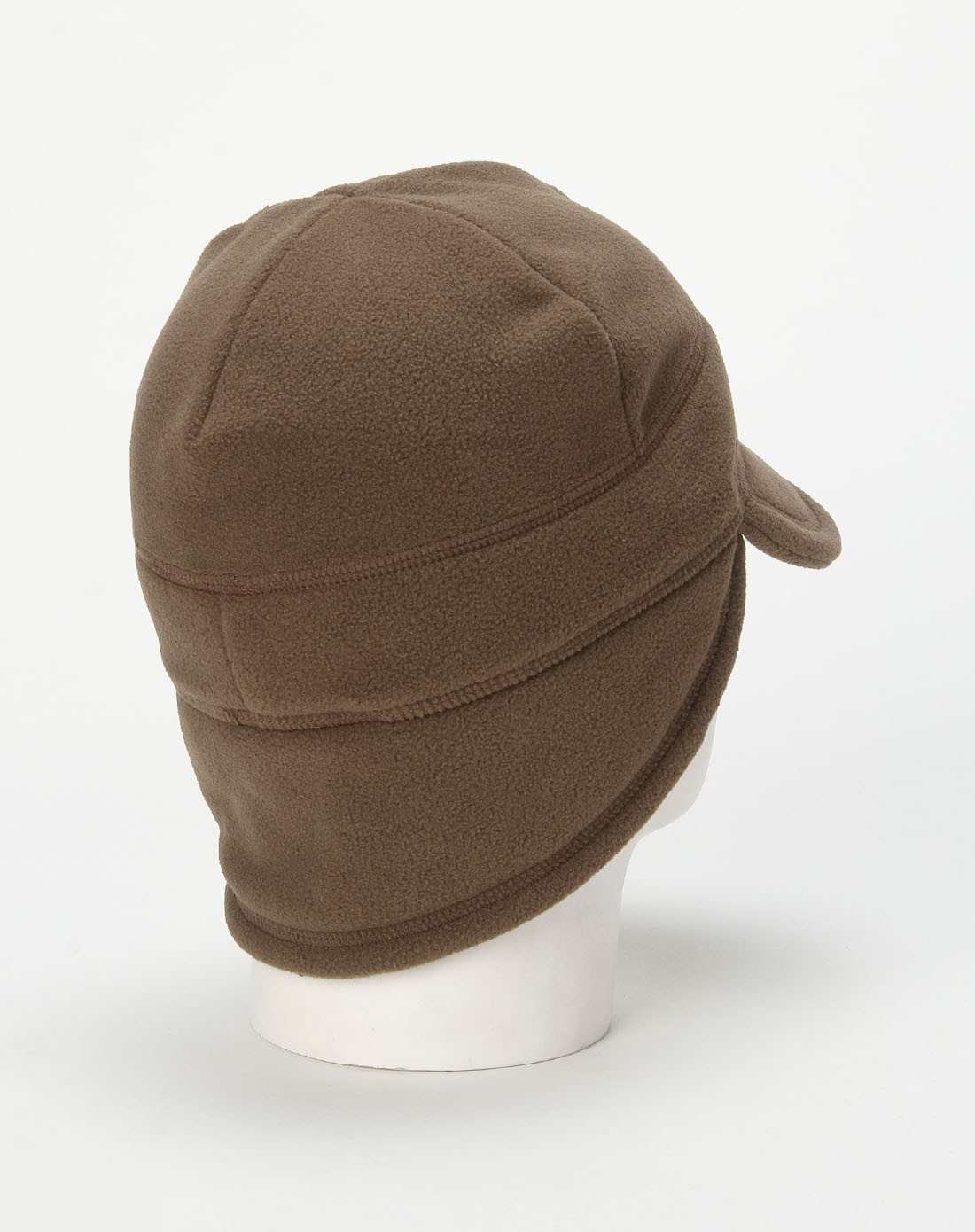 棕色抓绒帽子 轻便舒适保暖