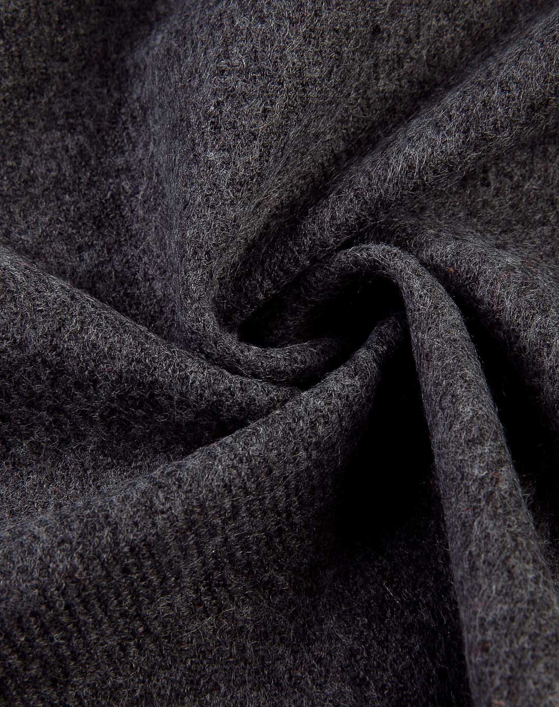 女款灰色彩虹吊球时尚披肩/围巾