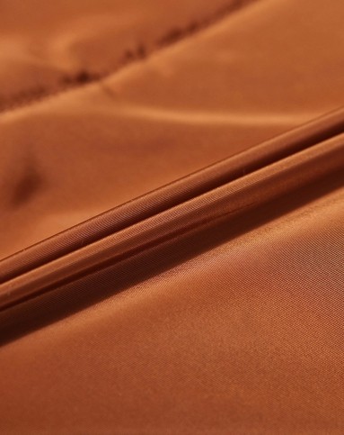 赭石色简约休闲长袖外套