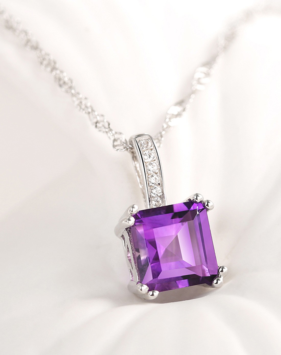 紫水晶项链 最贵图片