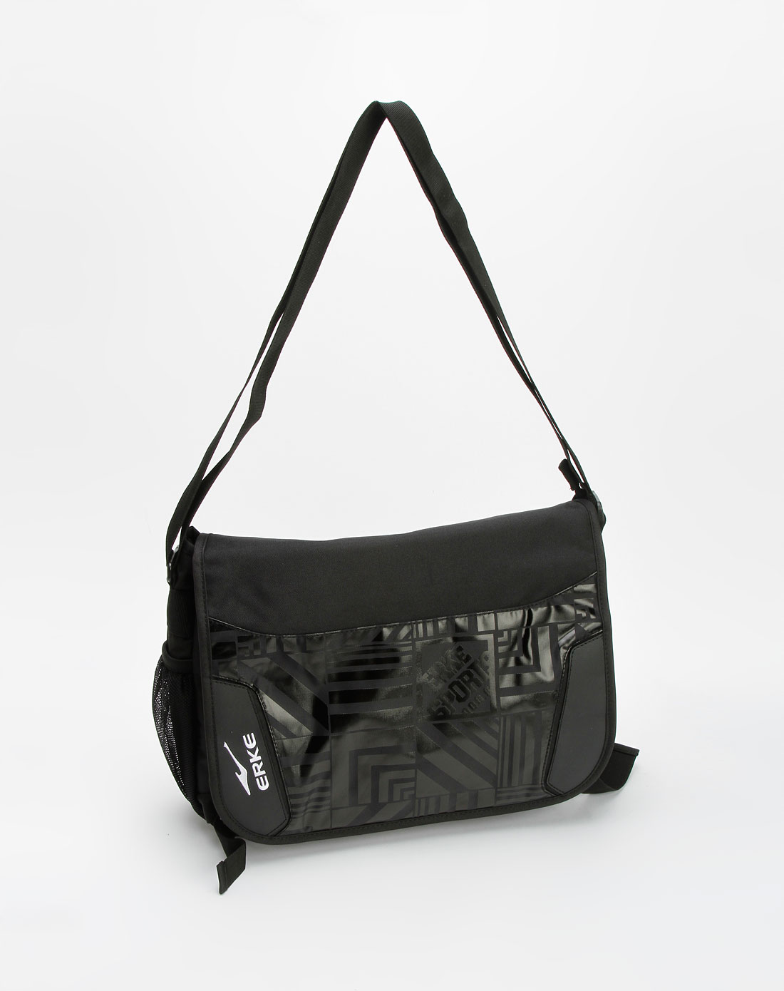 男款黑色时尚运动斜挎包