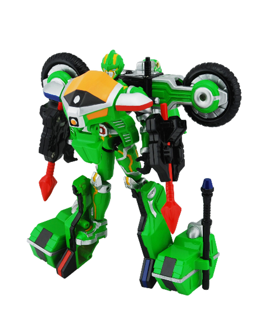 钢铁飞龙-绿晶飞龙战士 绿影风