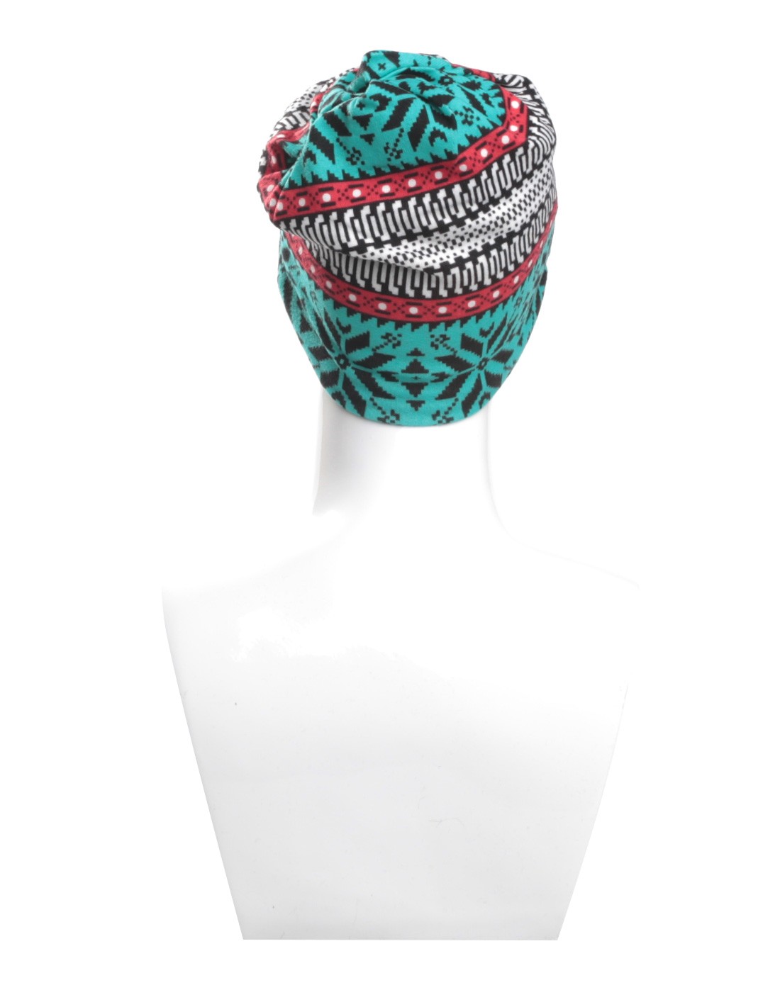 中性款花色时尚户外休闲扭扭帽