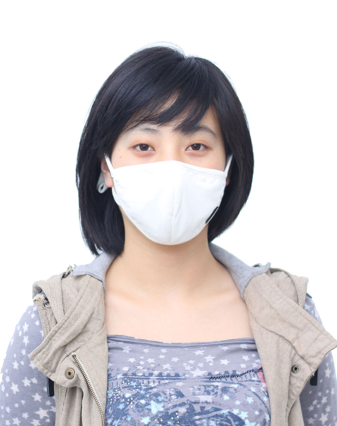 最生活a-life家居专场-白色竹纤维夹层口罩