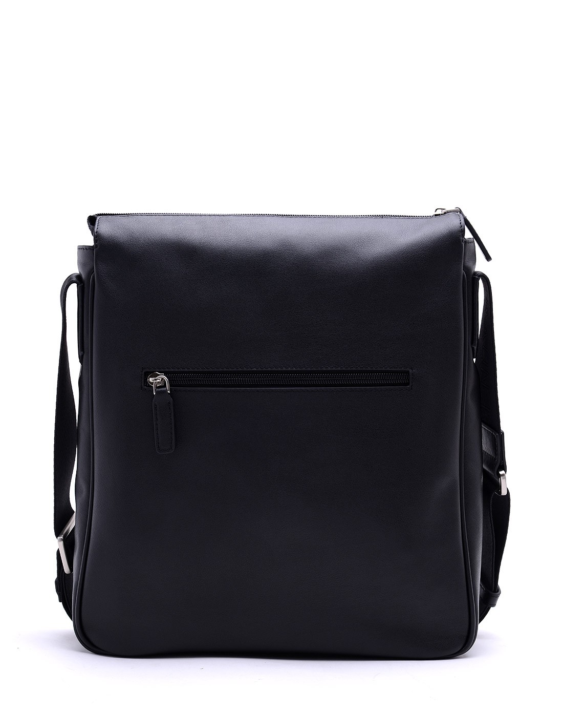 (纯德国进口)男款黑色牛皮经典日字包