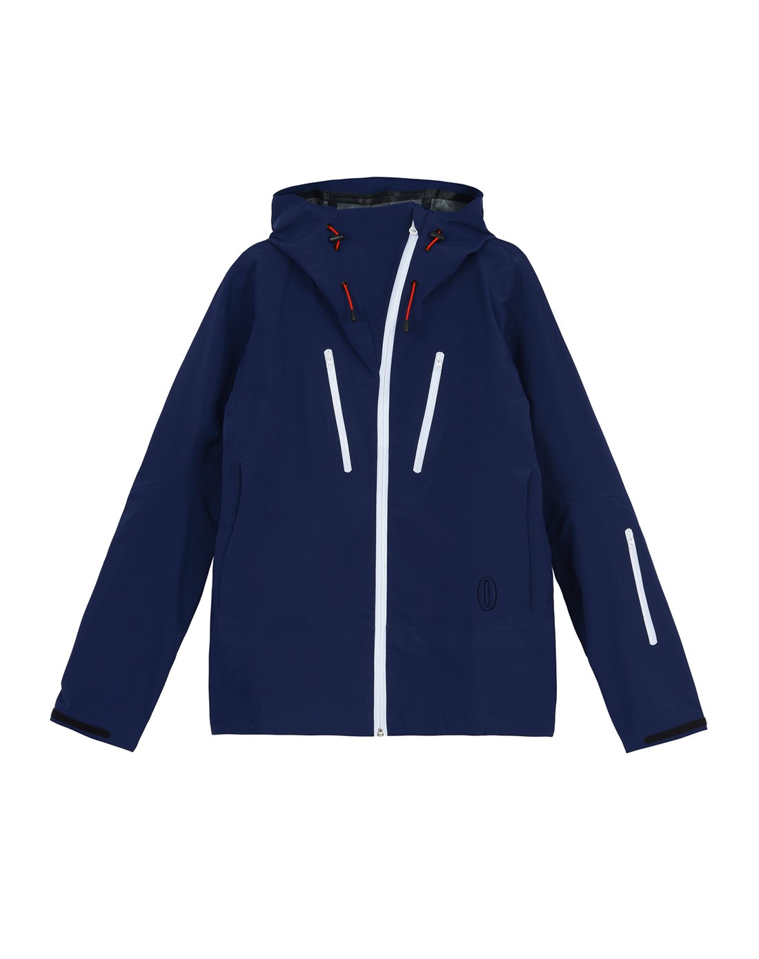 藏青色冲锋衣短款