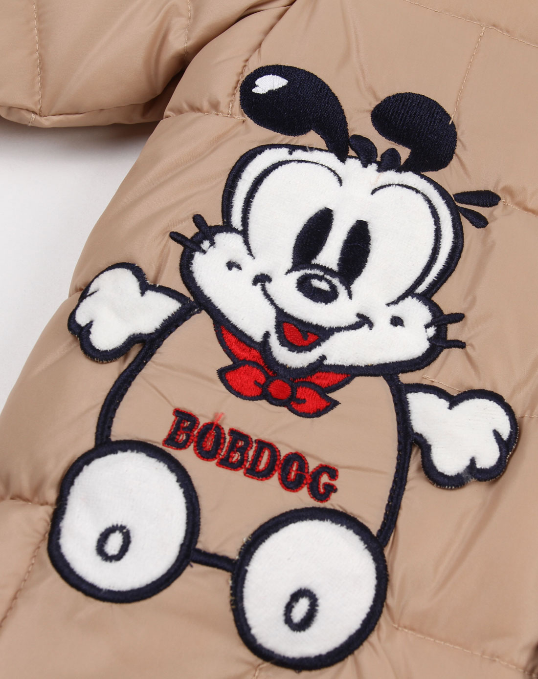 巴布豆bobdog小童服饰专场中性卡其色卡通90绒内胆d44sv906701_唯品会