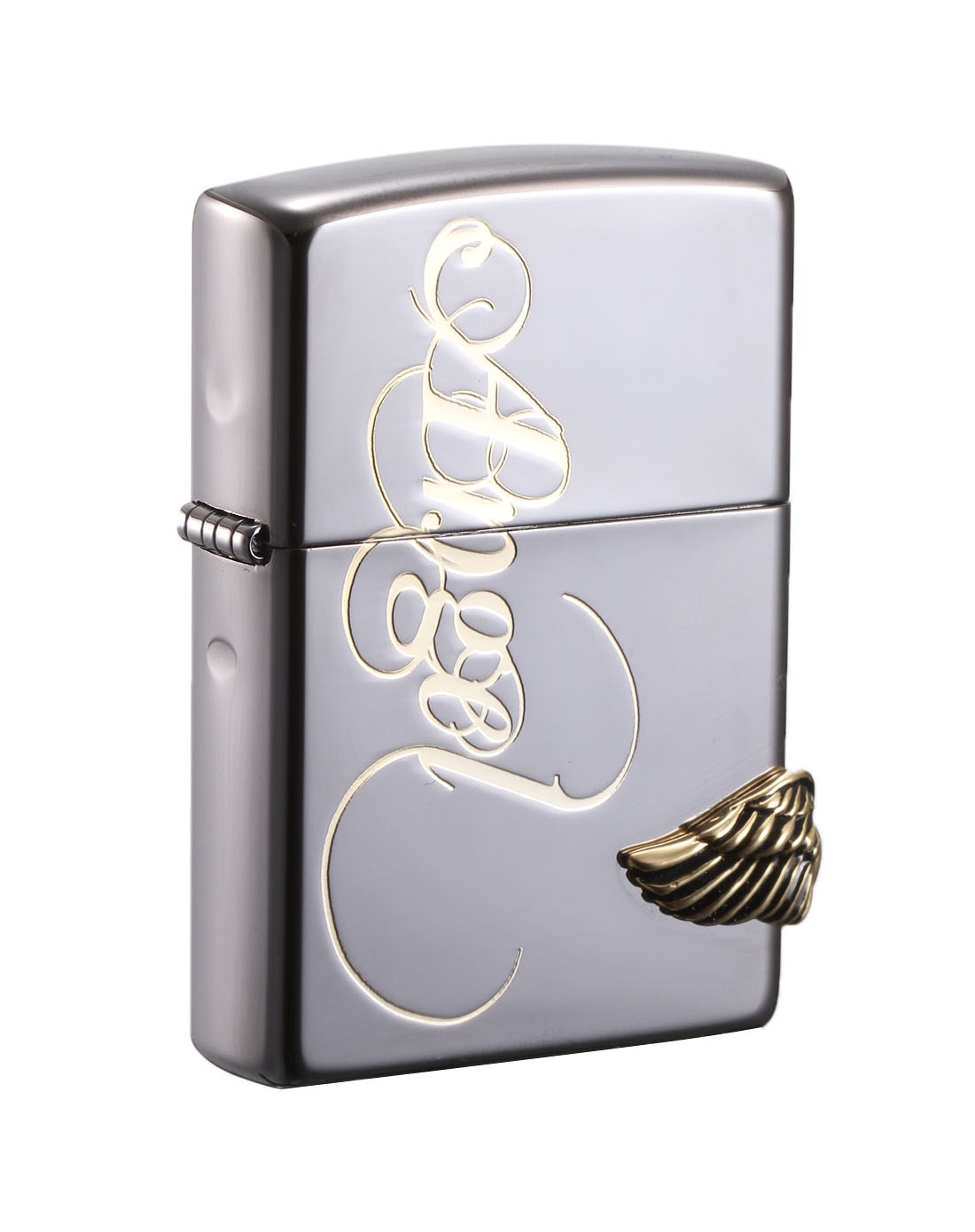 芝宝zippo打火机专场-黑冰爱心天使翅膀/爱的天使