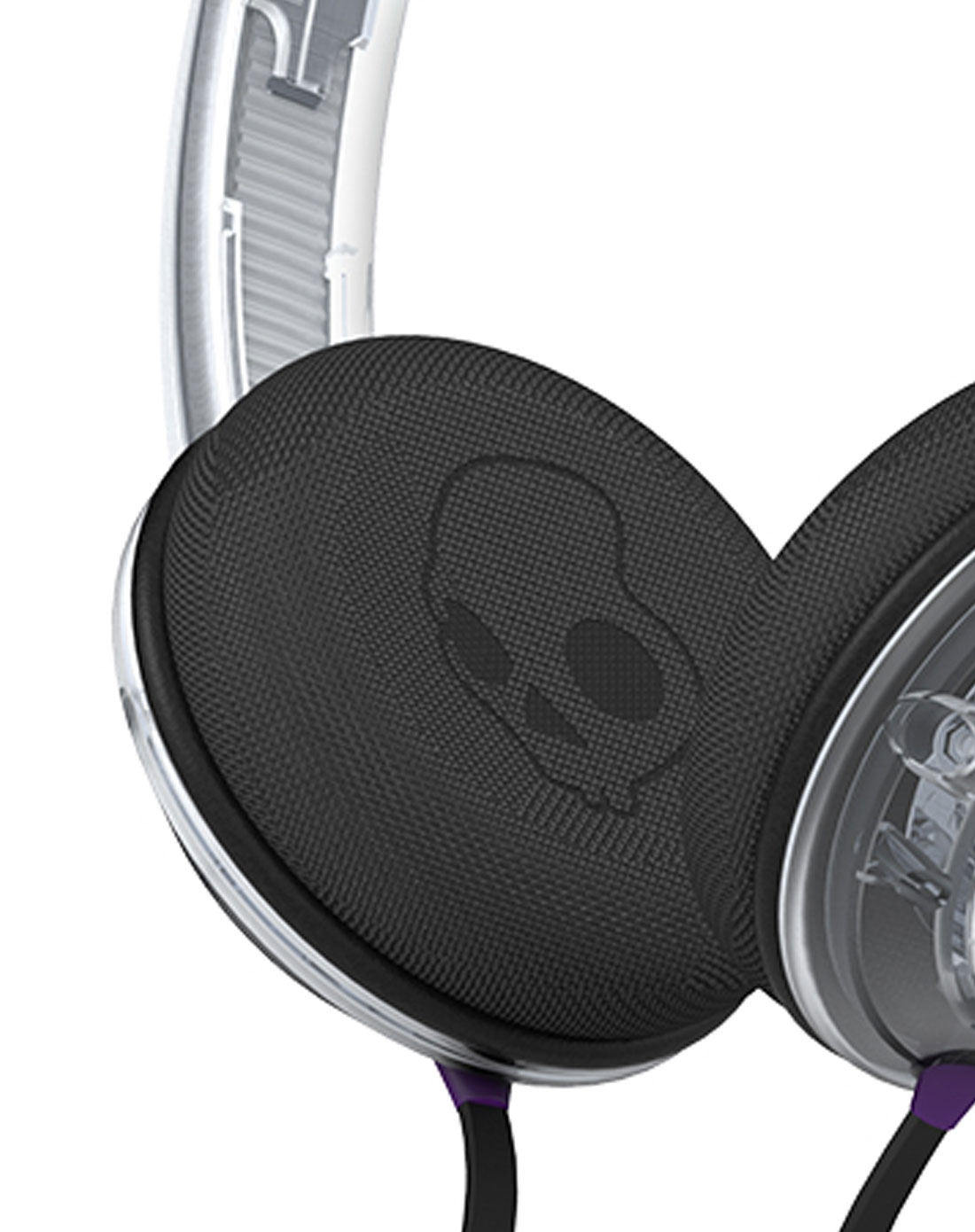 骷髅uprock2.0 341透明紫