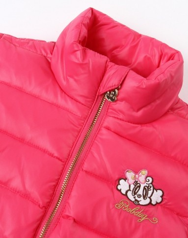 巴布豆bobdog小童服饰专场女童玫红色羽绒服d34su622101_唯品会