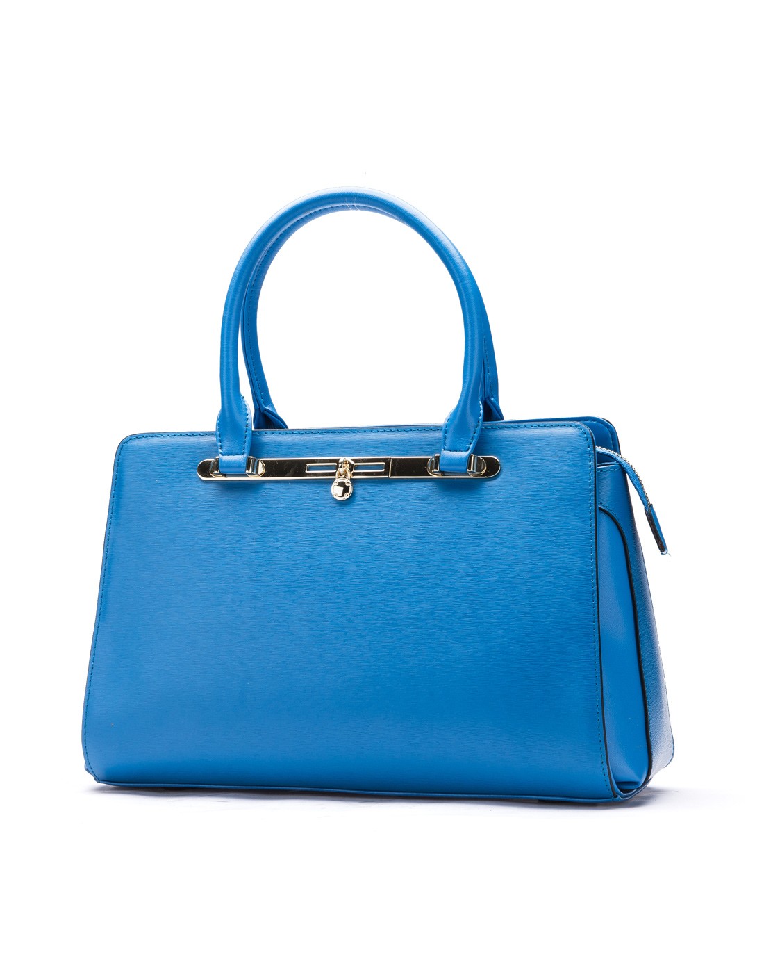 奥康蓝色女包女士手提包