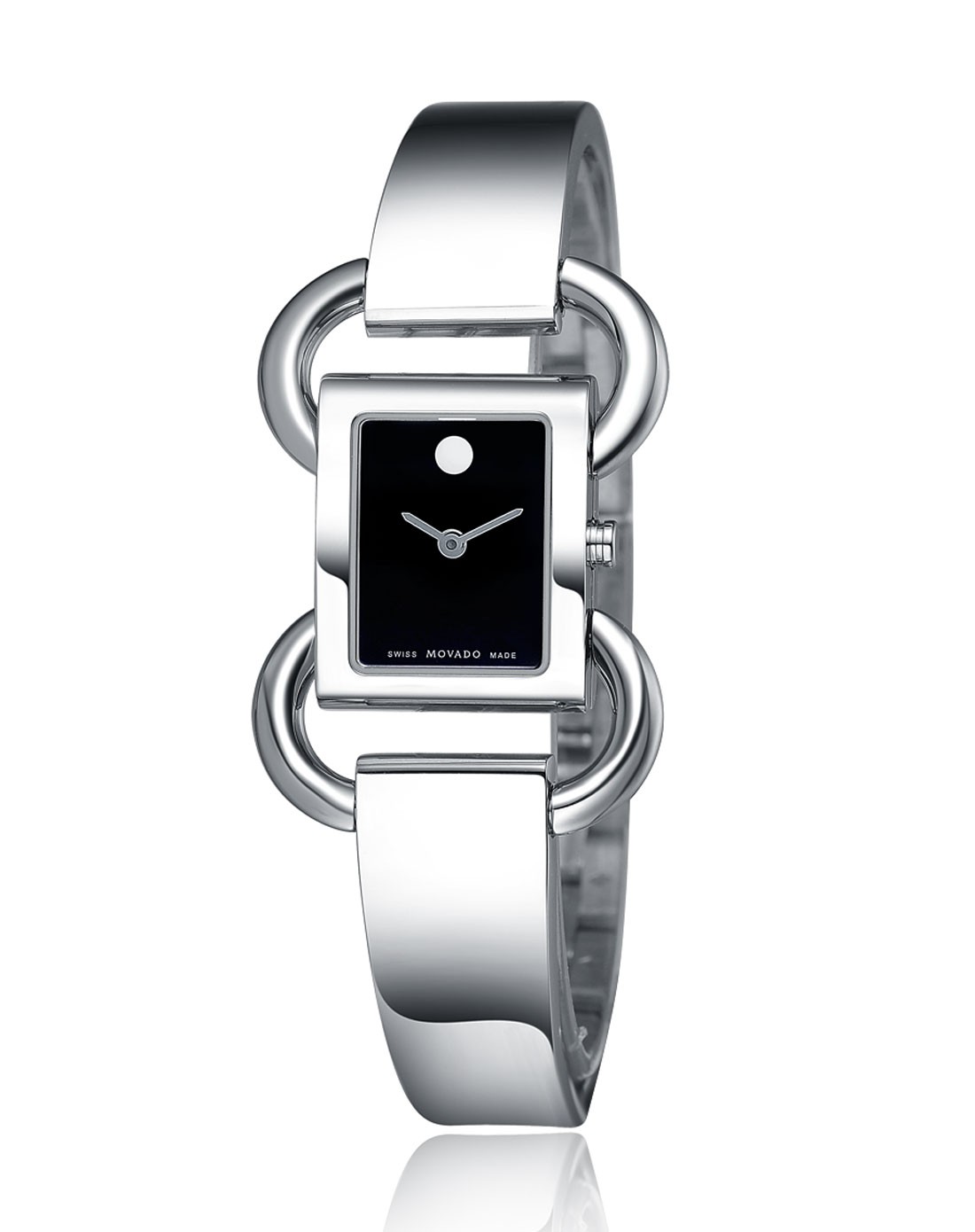 摩凡陀movado 丽诺系列黑色女表0606471