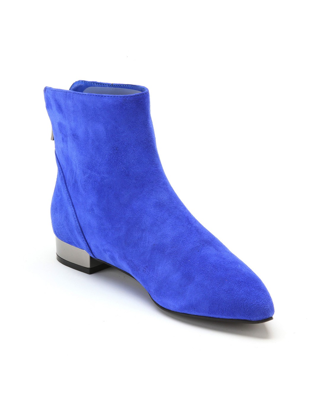 迪芙斯dfuse 蓝色羊皮短靴