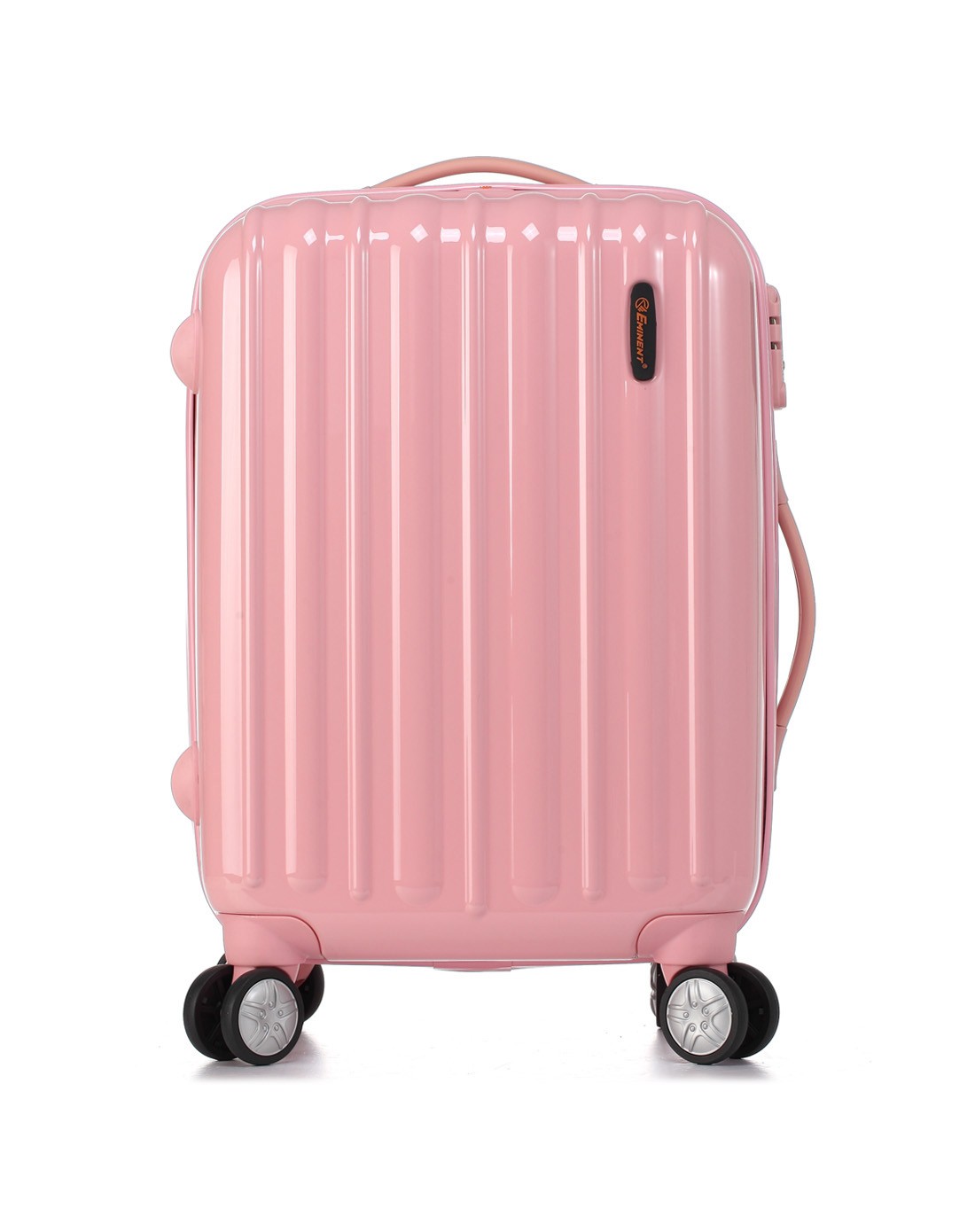 浅蜜桃19寸超轻亮面pc拉链箱