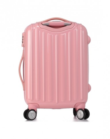 eminent拉杆箱-浅蜜桃19寸超轻亮面pc拉链箱