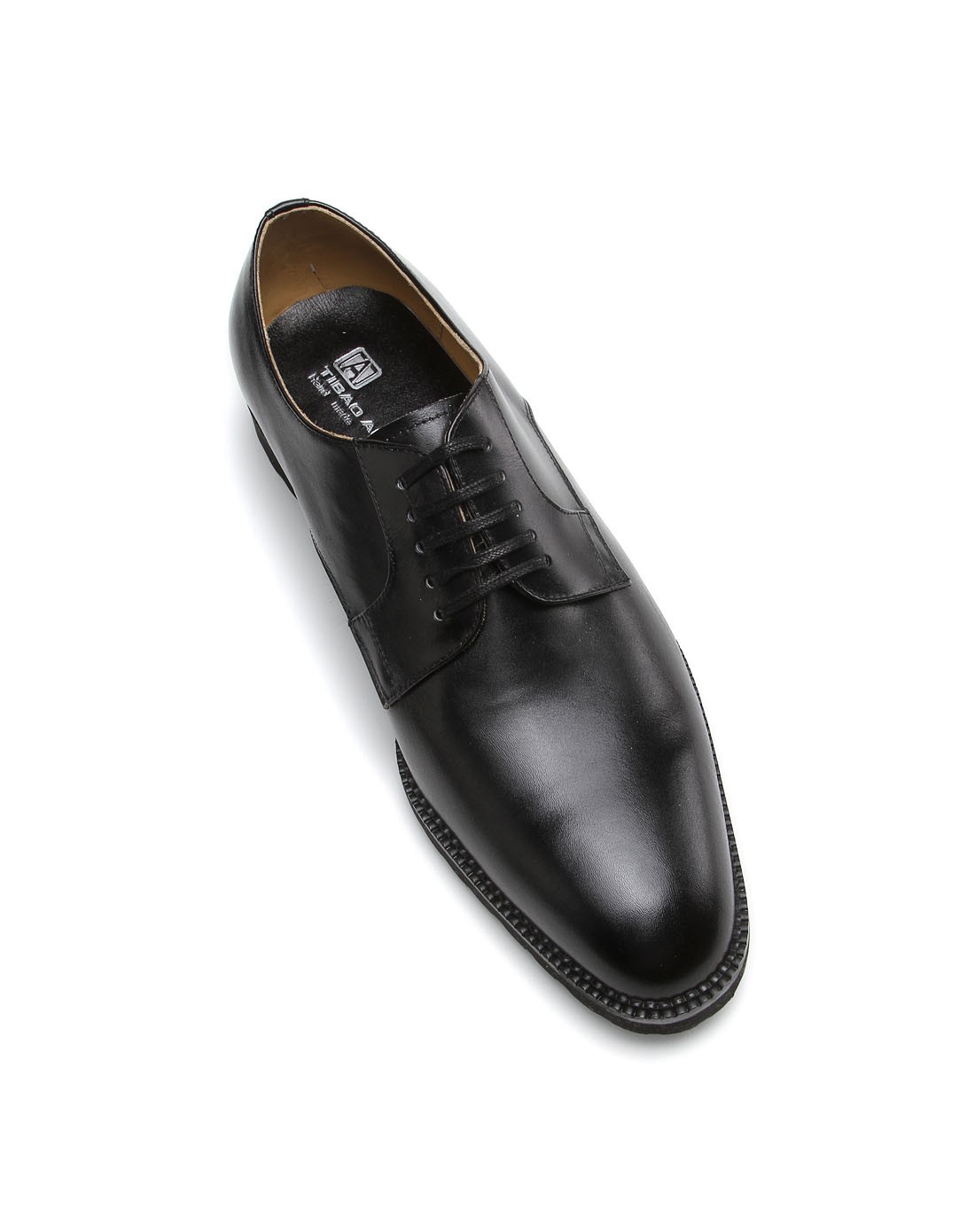 黑色牛皮正装皮鞋