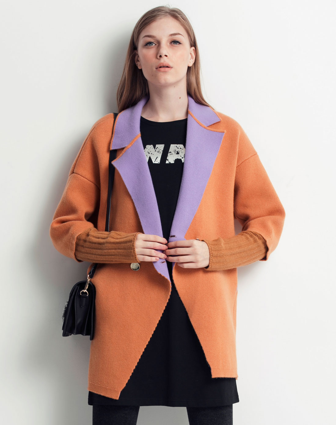 isabelle blanche女装黄色长袖羊绒开衫isd9436707_唯品会