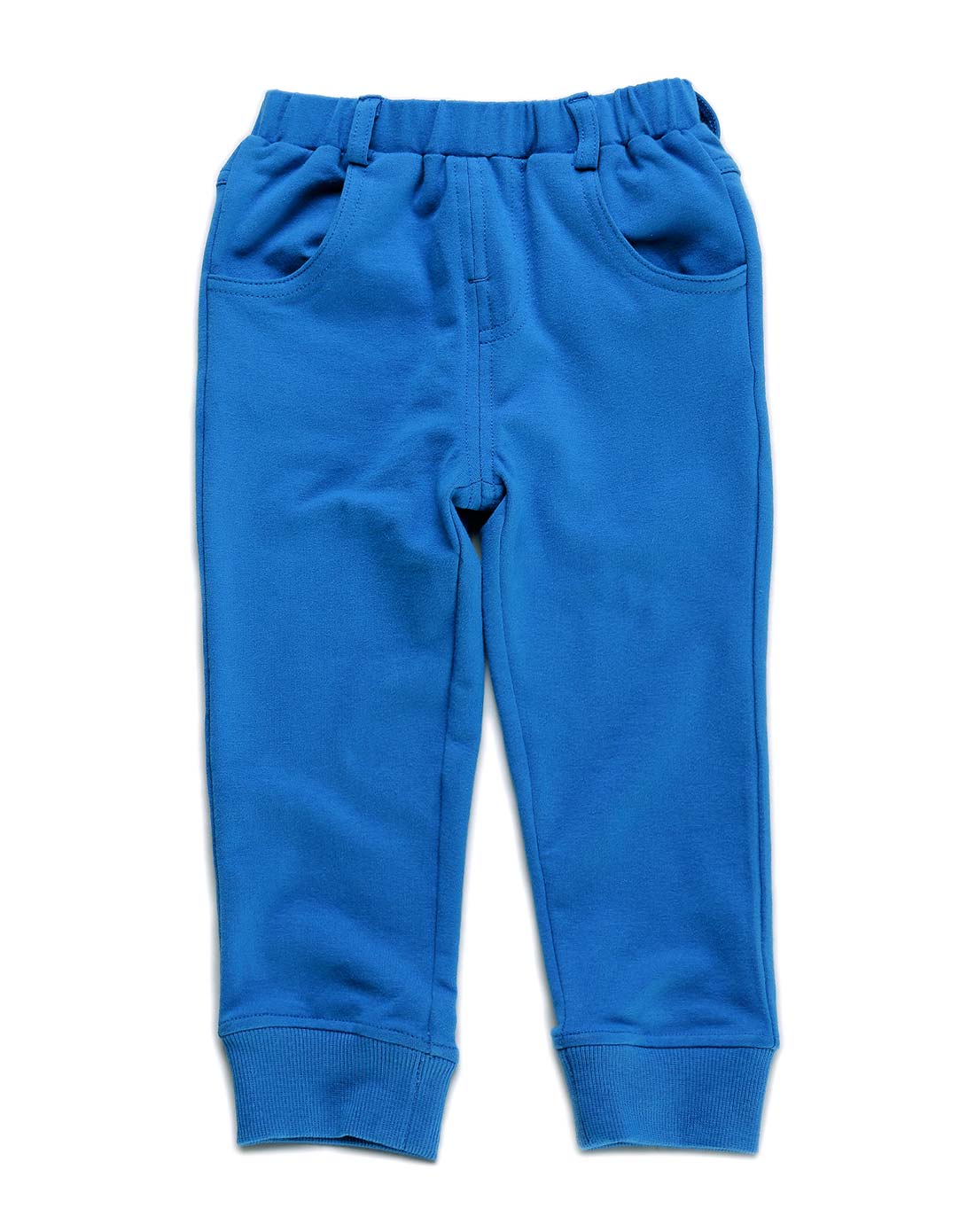 男童湖蓝色裤子