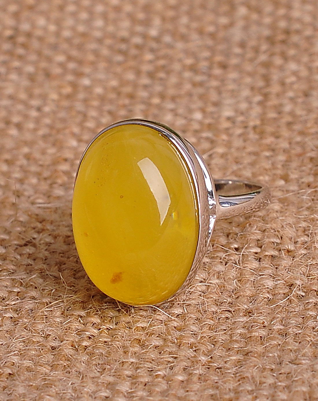 蜜意人生天然蜜蜡戒指附证书