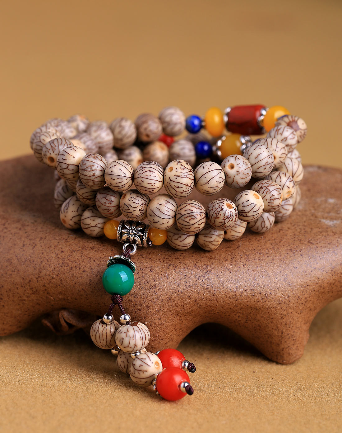 金玉满堂银线菩提手链