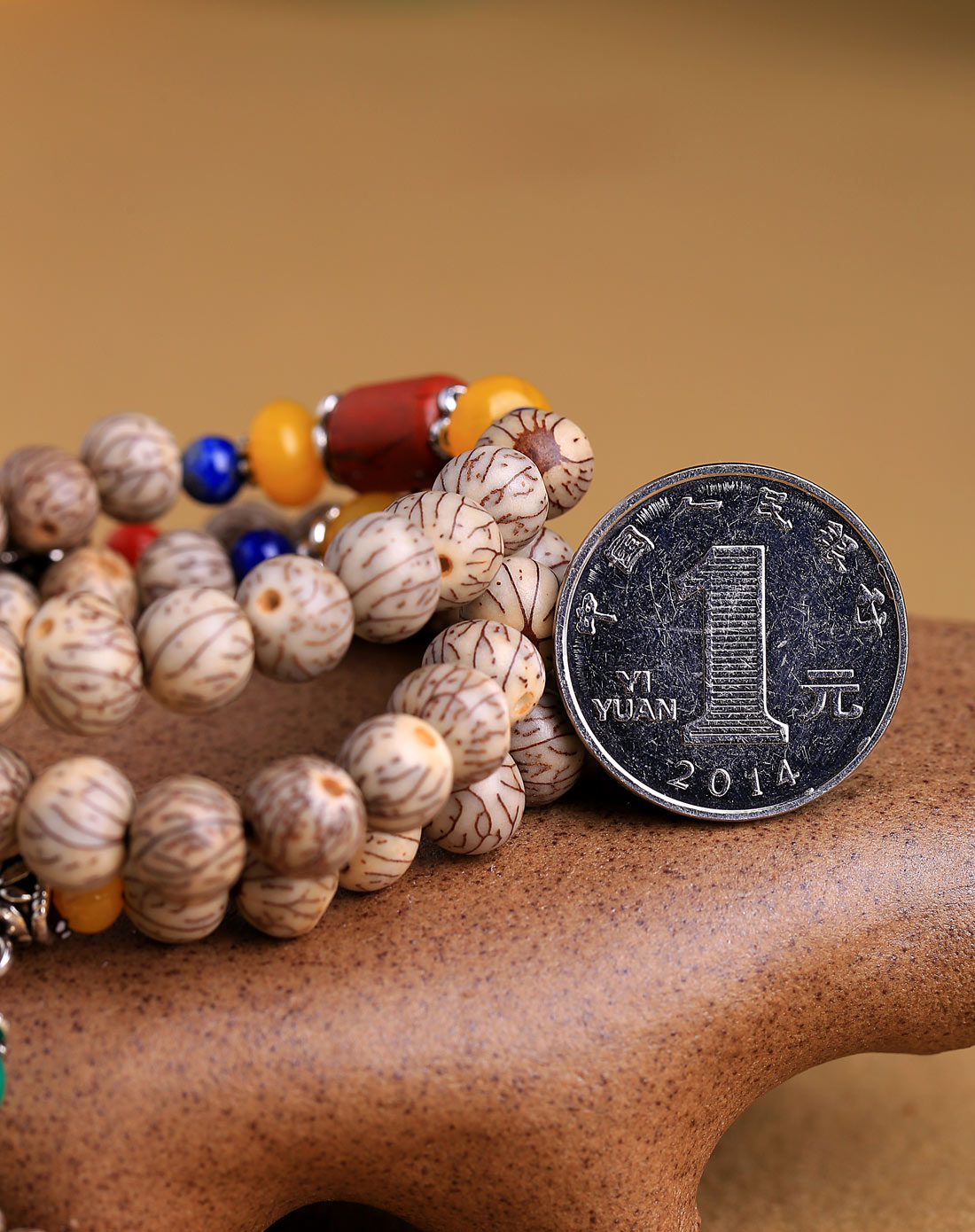 金玉满堂银线菩提手链