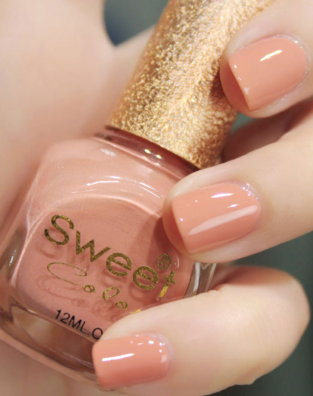 sweet color指甲油专场-漆光实色系列果冻裸色