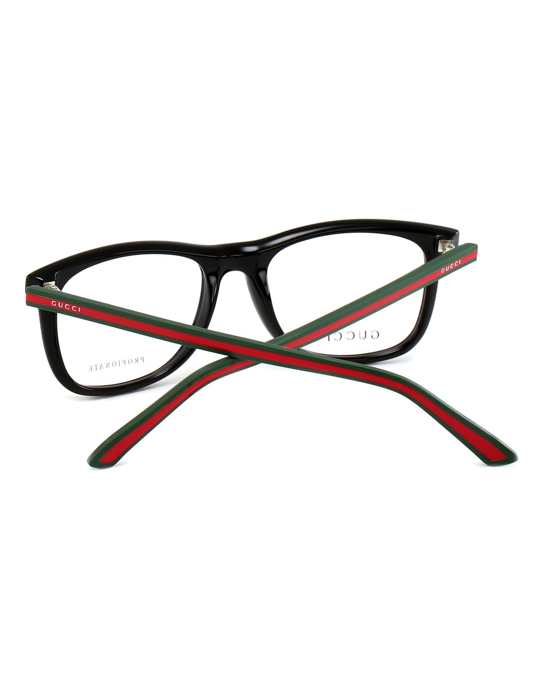 gucci 双色搭配方框潮流眼镜架