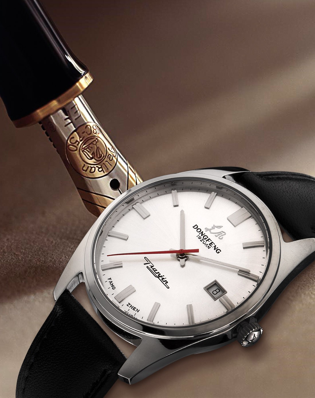 海鸥sea-gull手表移动端专场-2015专柜同步款 经典复古单历机械男表