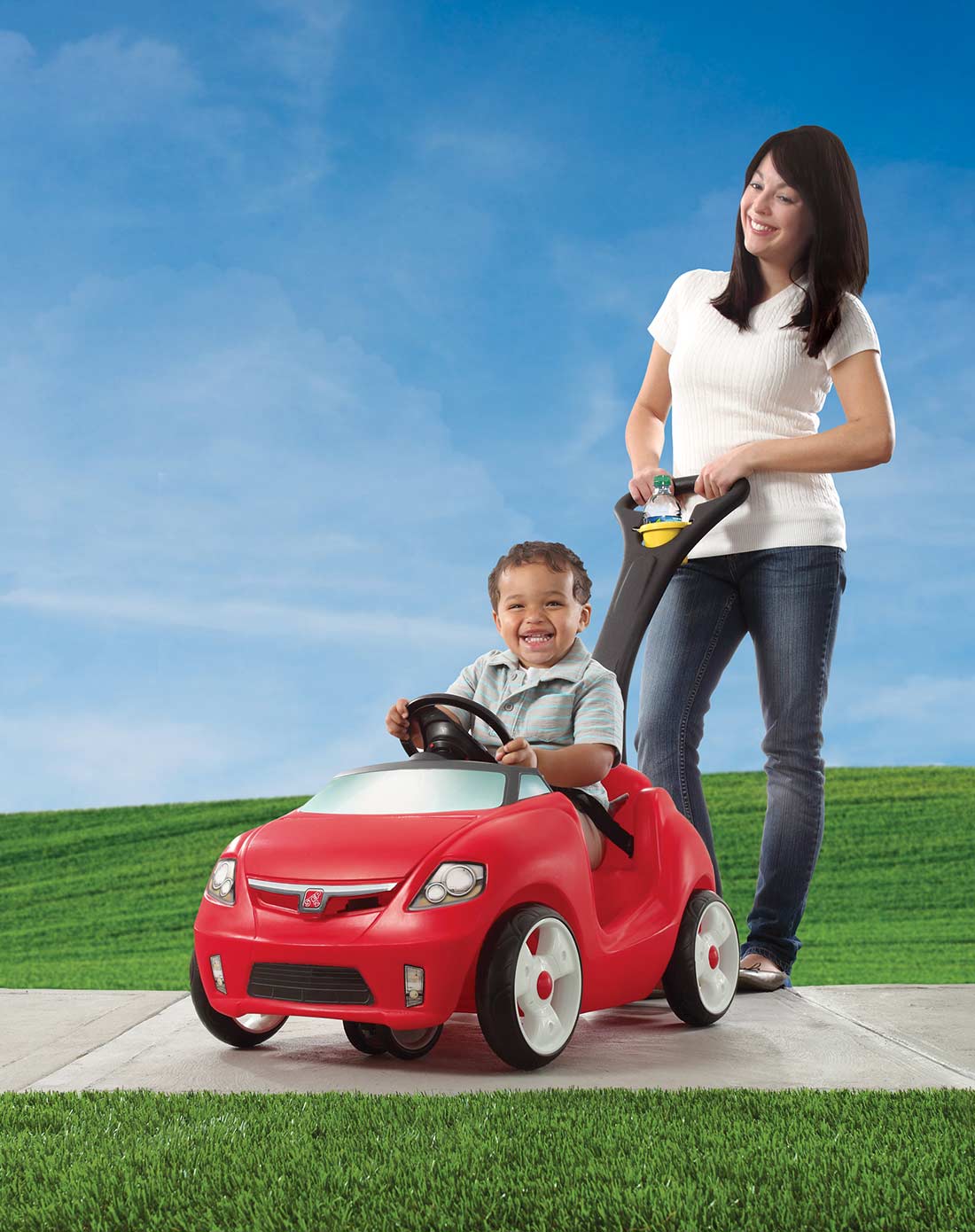 美国step2汽车散步手推车(万向轮)