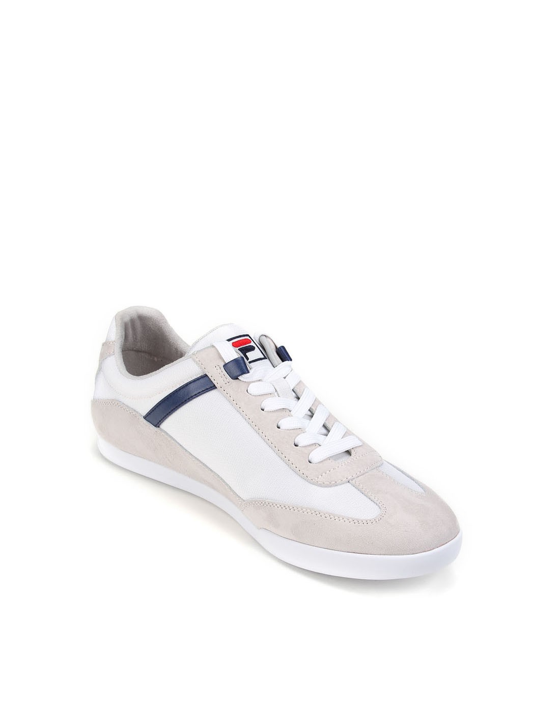 斐乐男女耐磨舒适 男款白配灰色休闲鞋 经典个性21515601-wt_唯品会