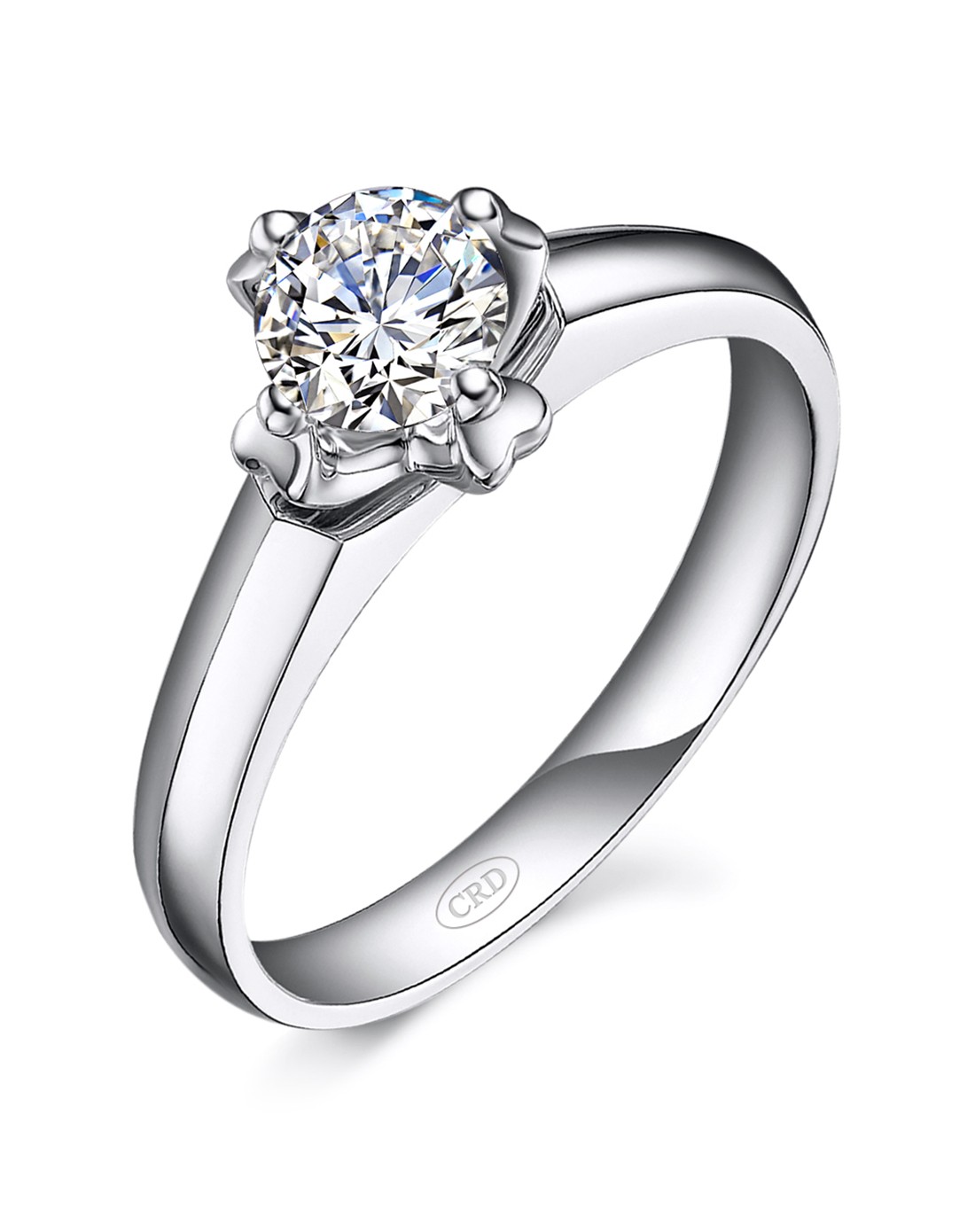 pt铂金钻石女戒求婚结婚婚庆戒指环