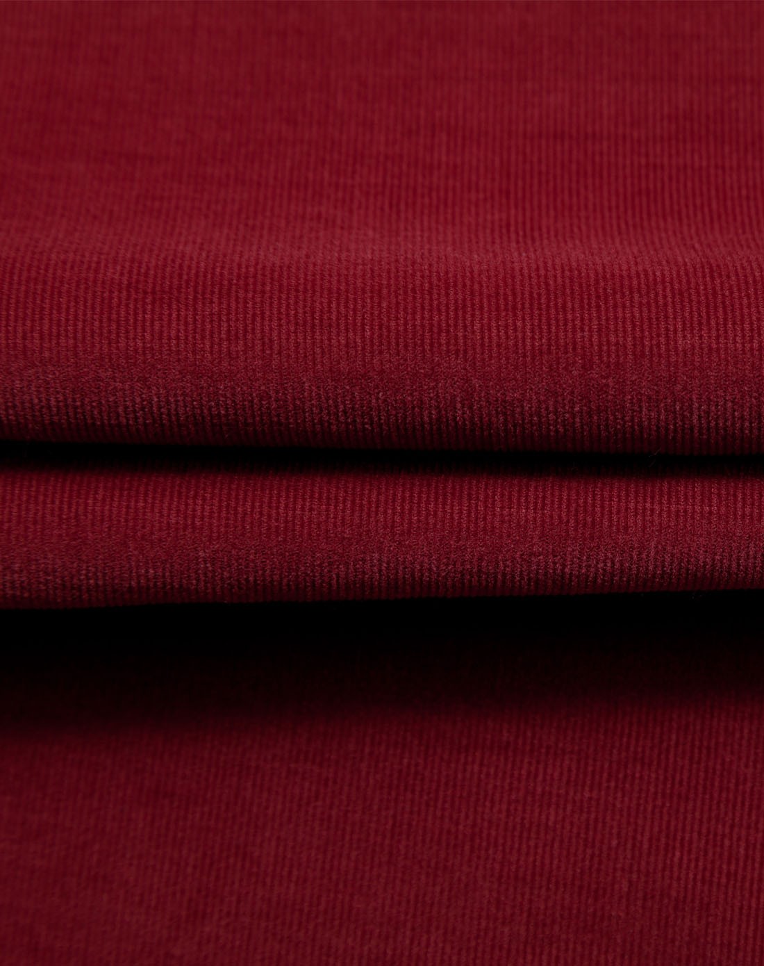 弗邦行 男款暗红色灯芯绒衬衫 纯色休闲