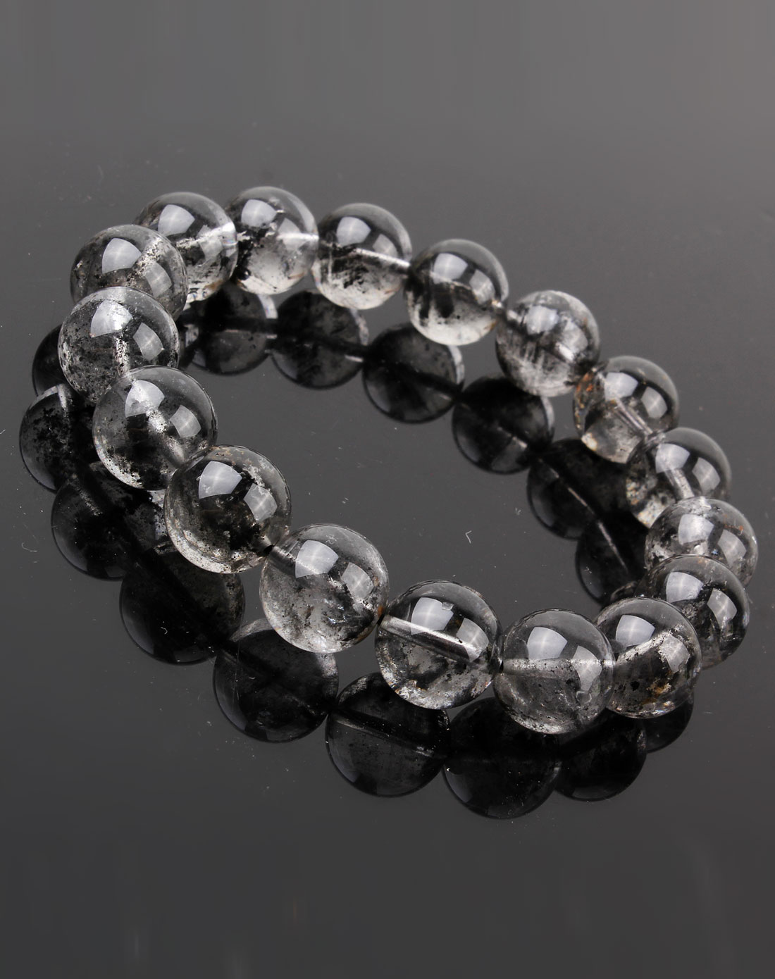 天然蓝幽灵手链12mm