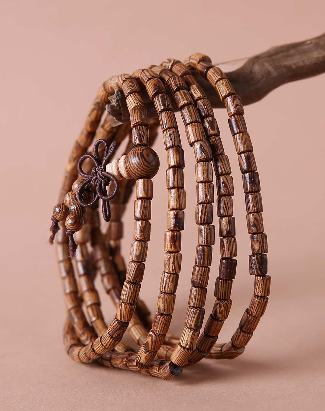 静心宁神 鸡翅木216颗佛珠念珠手链4*5mm