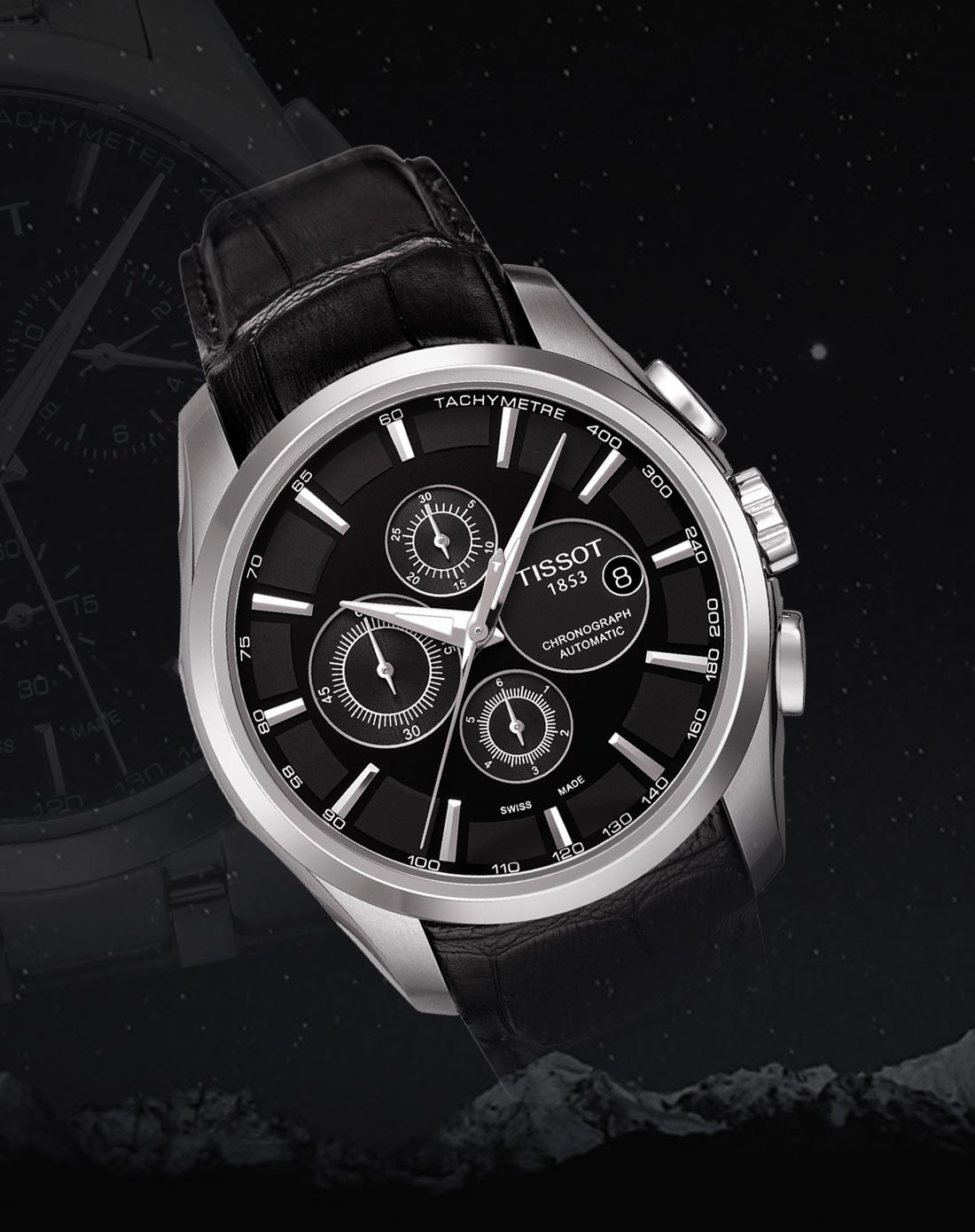 库图系列机械男表 t035.627.16.051.00