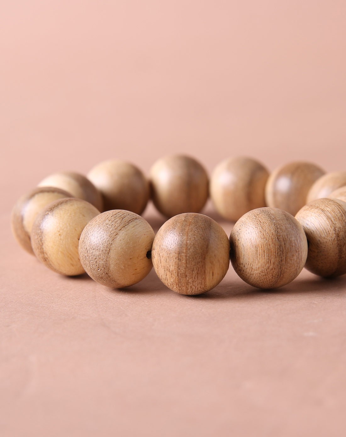 越南雅香白木沉佛珠手串18mm