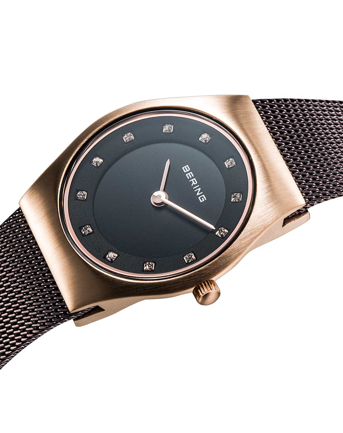 bering知性商务石英女表