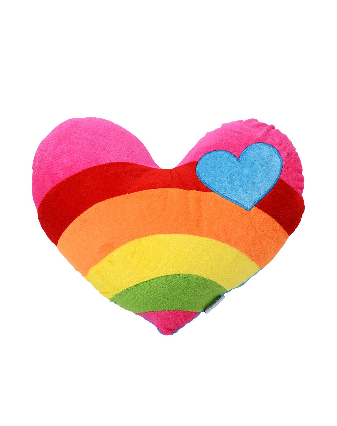 彩虹心抱枕靠垫(粉色)