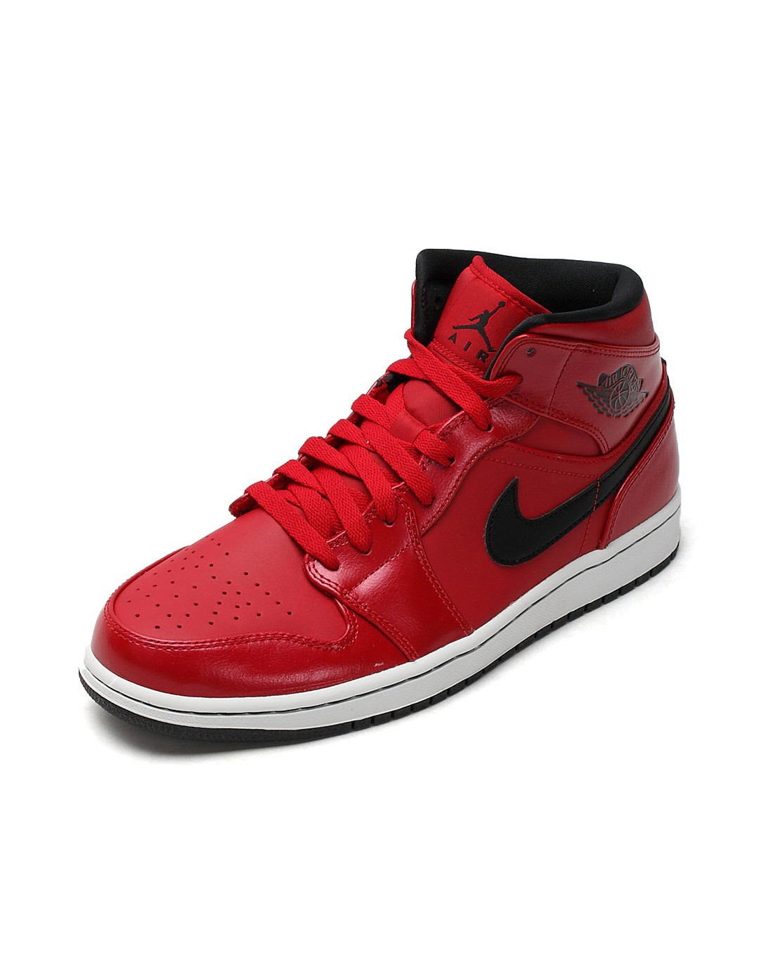 耐克 男款体育红色篮球鞋