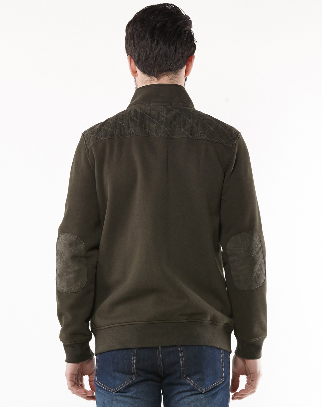 战地吉普afs jeep男士军色拉链绣花卫衣166006军色_唯品会