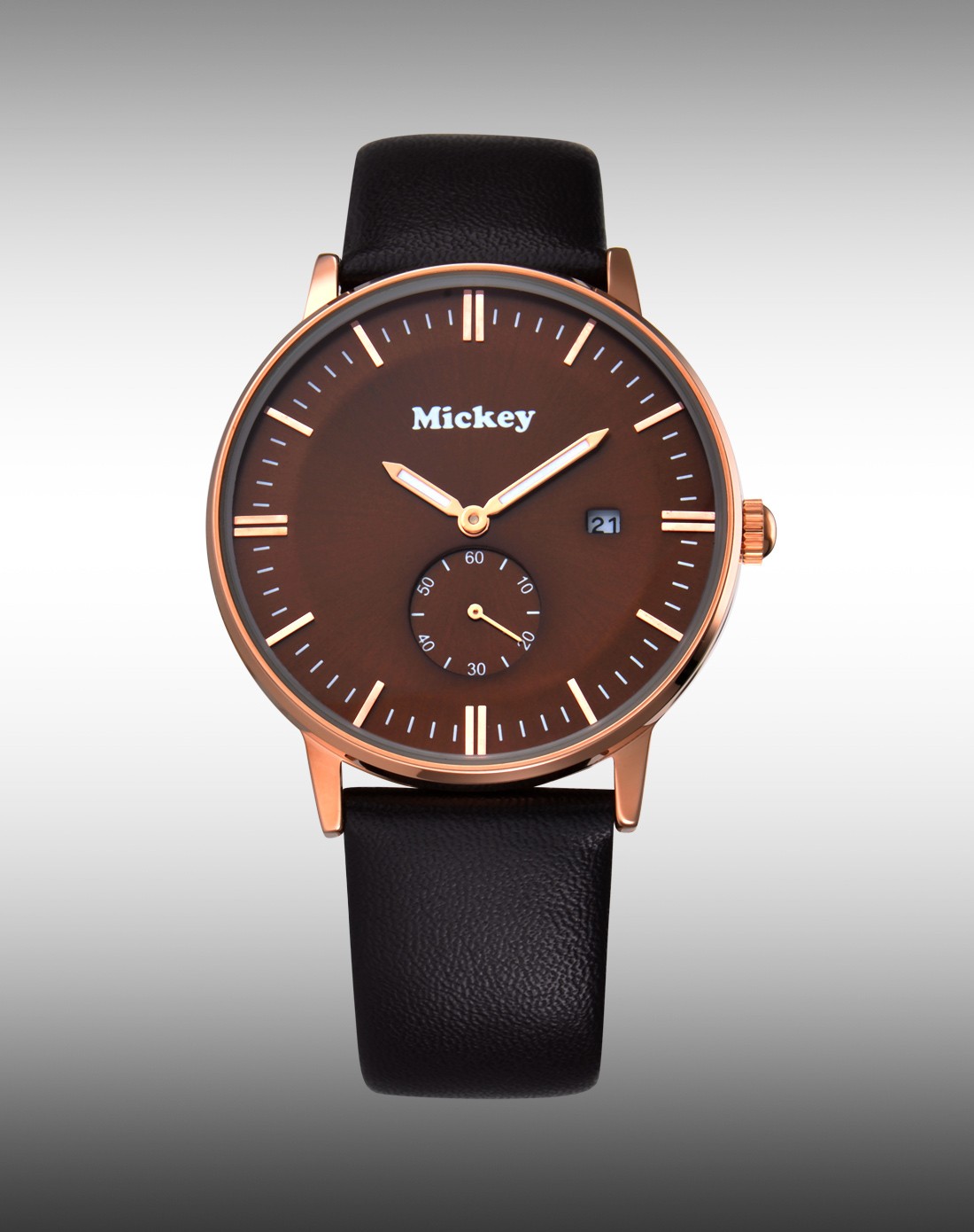 百迪baidi&迪士尼disney手表专场 > disney 男士商务小表盘日历显示