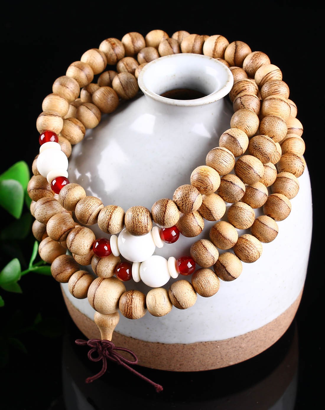 天然越南芽庄沉香手串8mm