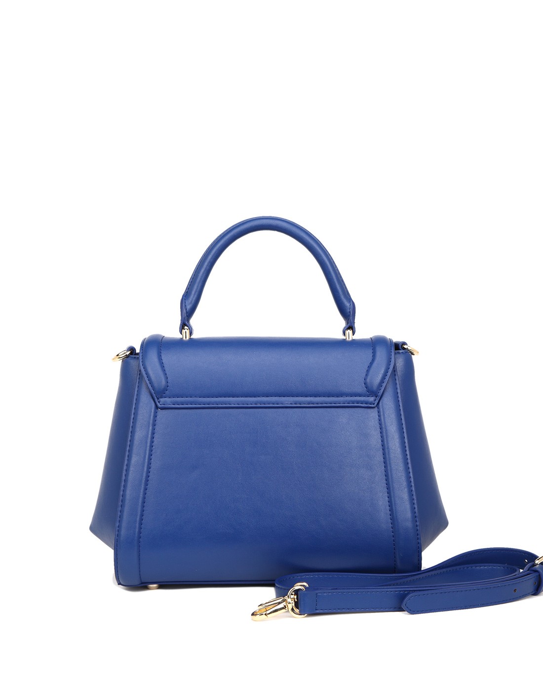 专柜同步款英伦复古深蓝斜挎女包