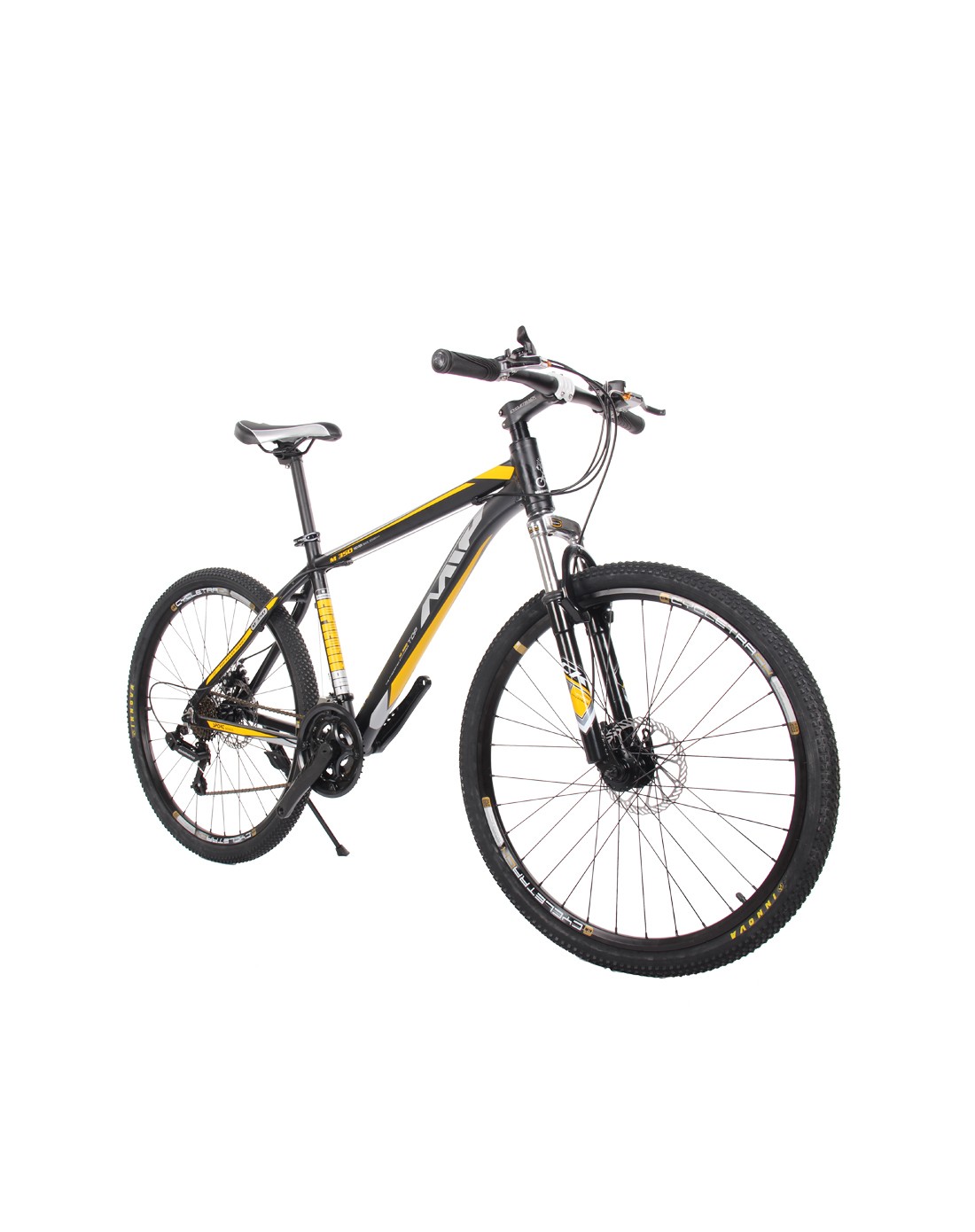 超酷21速 男女款黑黄山地单车 酷驰系列